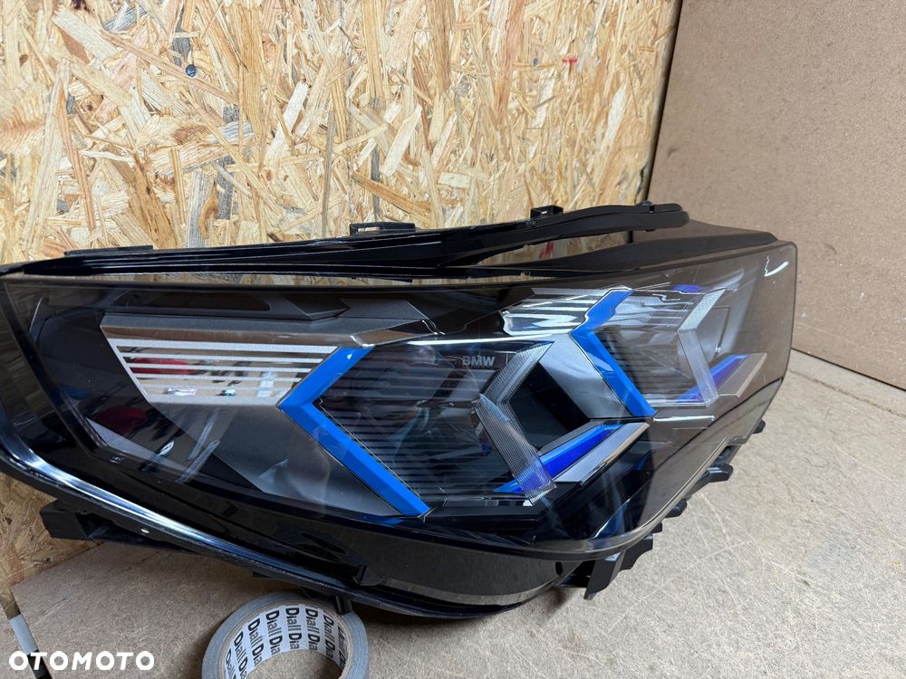 BMW X2 U10 FULL LED NIEBIESKI SREBRNY LAMPA PRAWA REFLEKTOR 5A77EB8 - 19