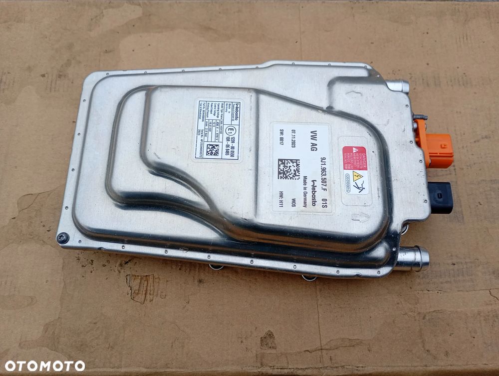 PORSCHE TAYCAN TURBO S 2023r MODUŁ STEROWNIK GRZEWCZY WEBASTO 9J1963507F NOWE - 1