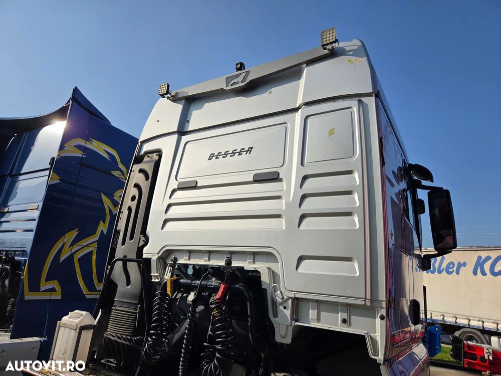 MAN TGX 18.500 4x2, 2019, 581.059km KIT BASCULARE, jante AL,Camera spate, AUTOMATA+INTARDER 6 trepte, Argintiu  metalizat, FRIGIDER, BALOANE FATA, Parasolar, GOARNE, Bara metalica fata, STARE FOARTE BUNA-POSIBILITATE LEASING 4 ani-PROMOTIE 25.900 EUR+Tva - 4
