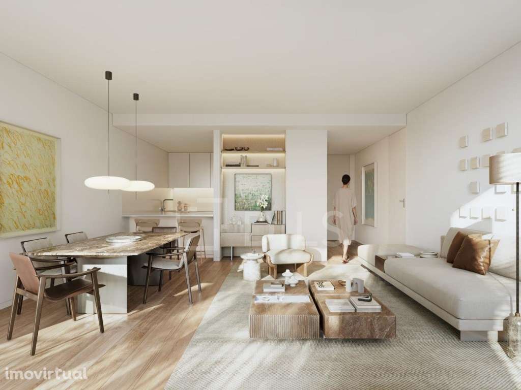 Apartamento T2 com varanda inserido em novo empreendimento, no Porto - Grande imagem: 4/40