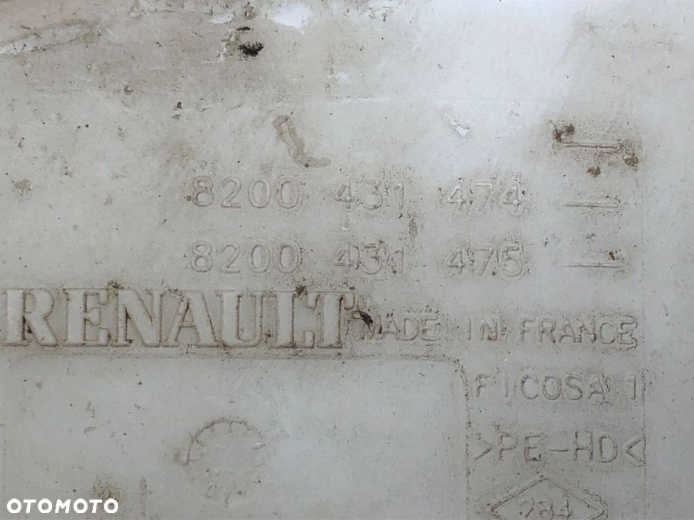 ZBIORNIK SPRYSKIWACZY  MERCEDES-BENZ CITAN Mixto (Double Cabin) (W415) 2012 - 2021 109 CDI (415.603, - 4