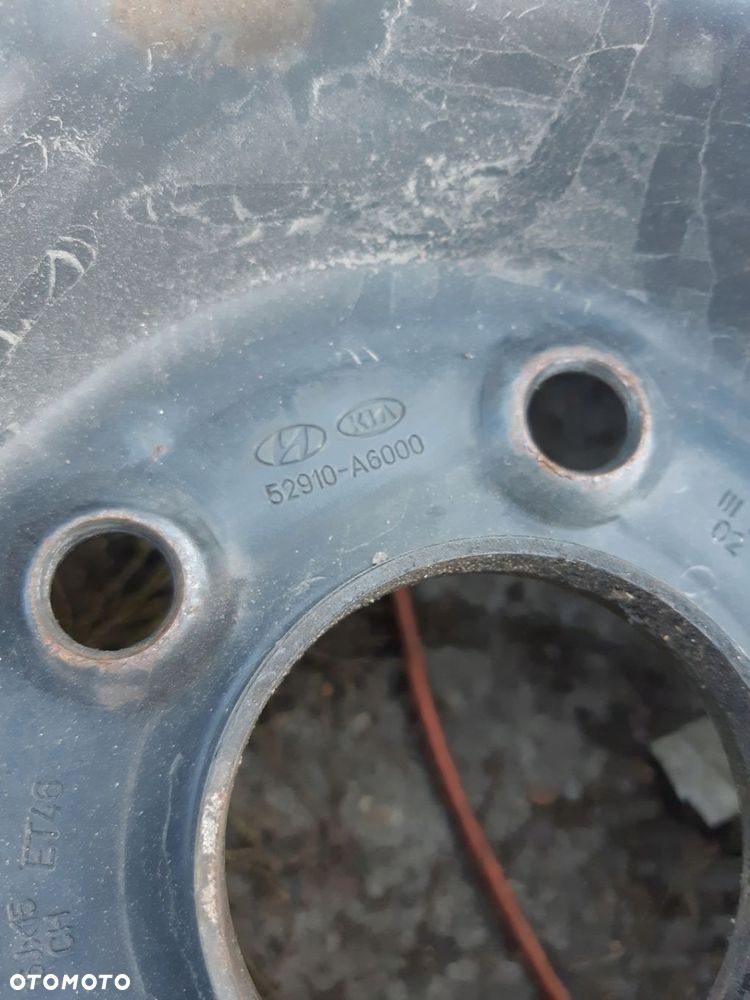 KIA CEED II KOŁO FELGA STALOWA 195/65 R15 5X114,3 ET46 52910-A6000 - 5