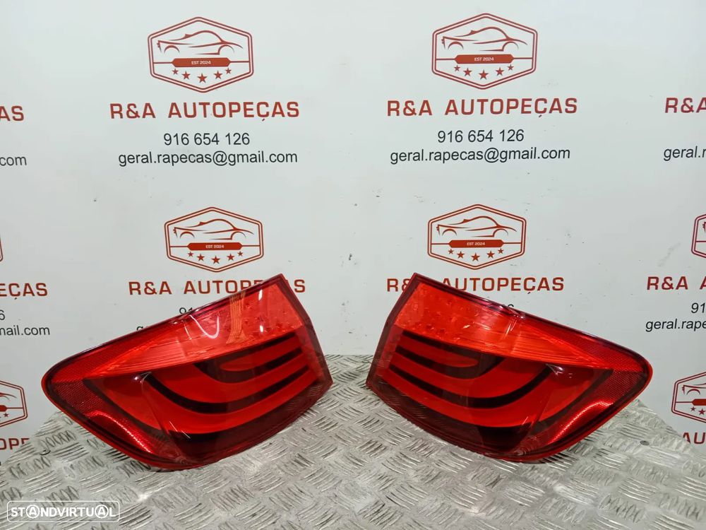 Farolins Trás Traseiro Esquerdo Direito Bmw F10 Série 5 - 8
