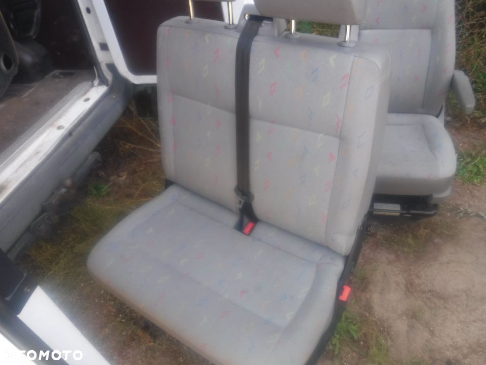 Vw T5 Multivan Caravelle kanapa lawa dwojka fotel pasazera EUROPA - 6