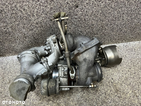 Turbiny turbina turbo gruszka W204 2.2 CDI Biturbo 651 651.911 KOMPLET W212