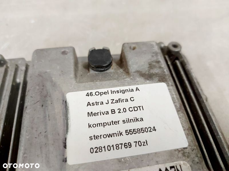 INSIGNIA A 2.0 CDTI KOMPUTER SILNIKA STEROWNIK - 3