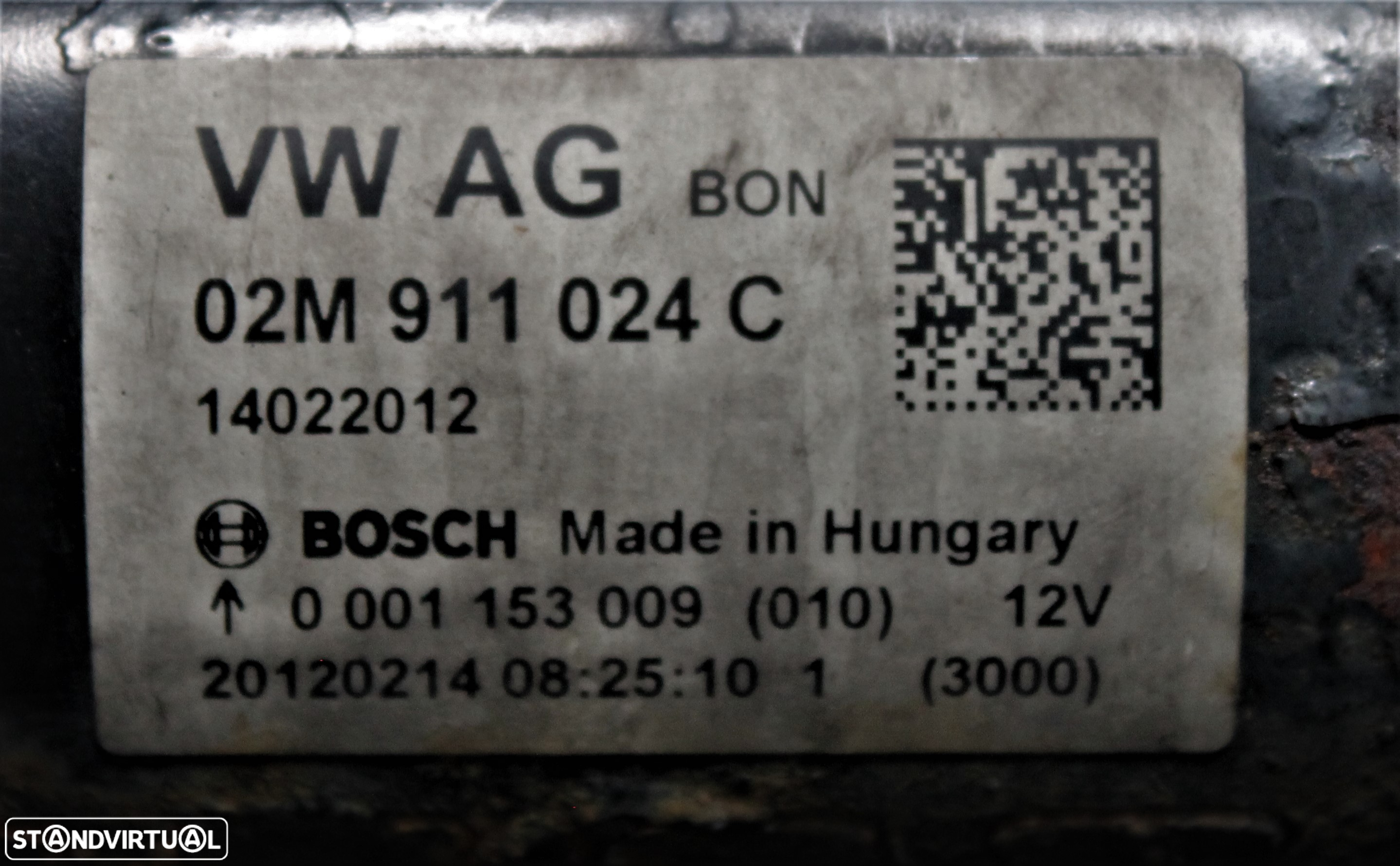 MOTOR DE ARRANQUE VW PASSAT CC - 4