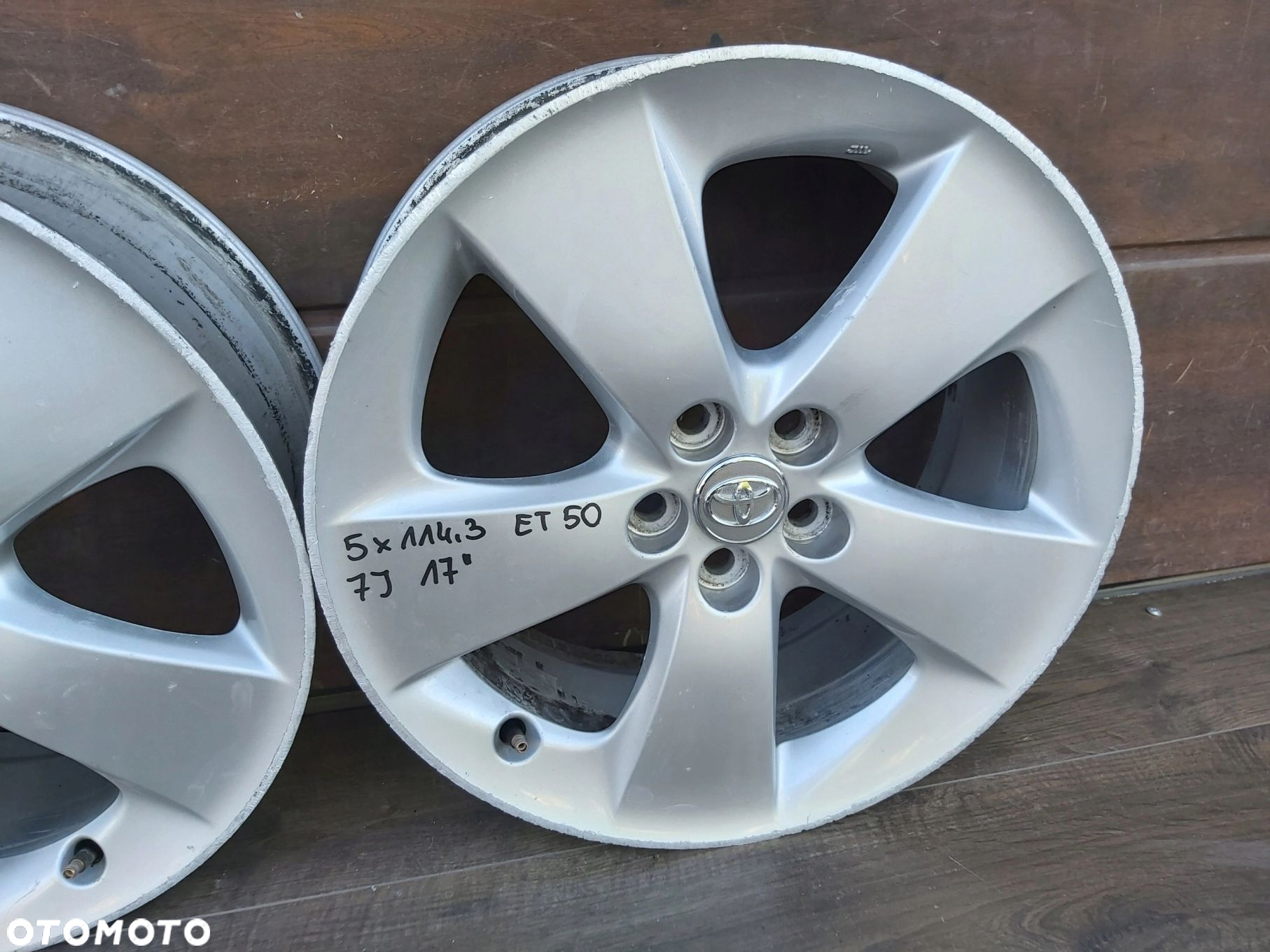 ALUFELGI 17 5 x 100 Toyota Prius Avensis T25 Celica - 7