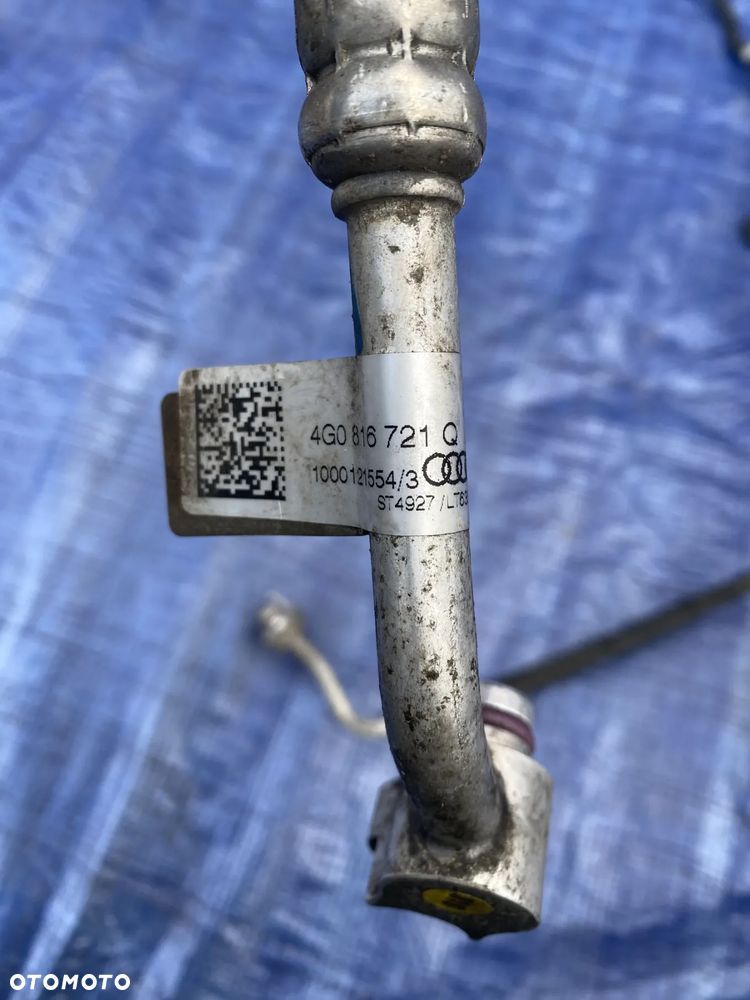 PRZEWÓD WĄŻ RURKA KLIMATYZACJI KLIMY AUDI A6C7 A7 S6 4G0816721Q  4G0816741AE - 3
