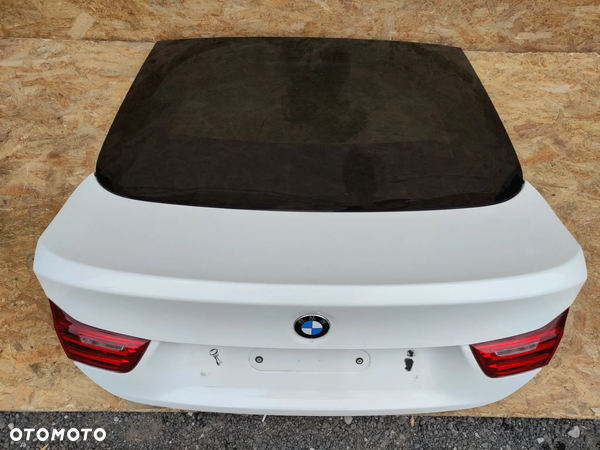 KLAPA BAGAŻNIKA KOMPLETNA KAMERA BMW 4 F36 GRAN COUPE KOLOR ALPIN