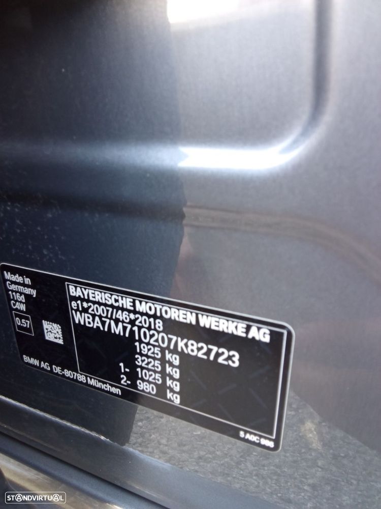 BMW 116 d Pack Desportivo M - 21