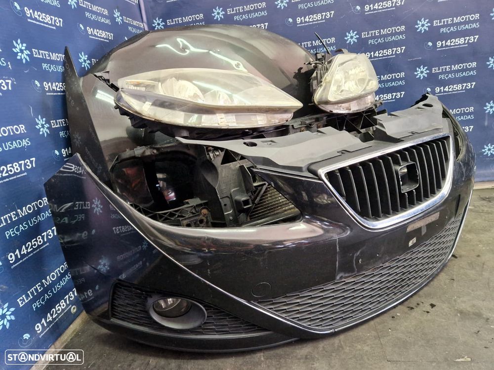 Frente completa usada SEAT IBIZA 6J capot parachoques guardalamas oticas radiadores - 4