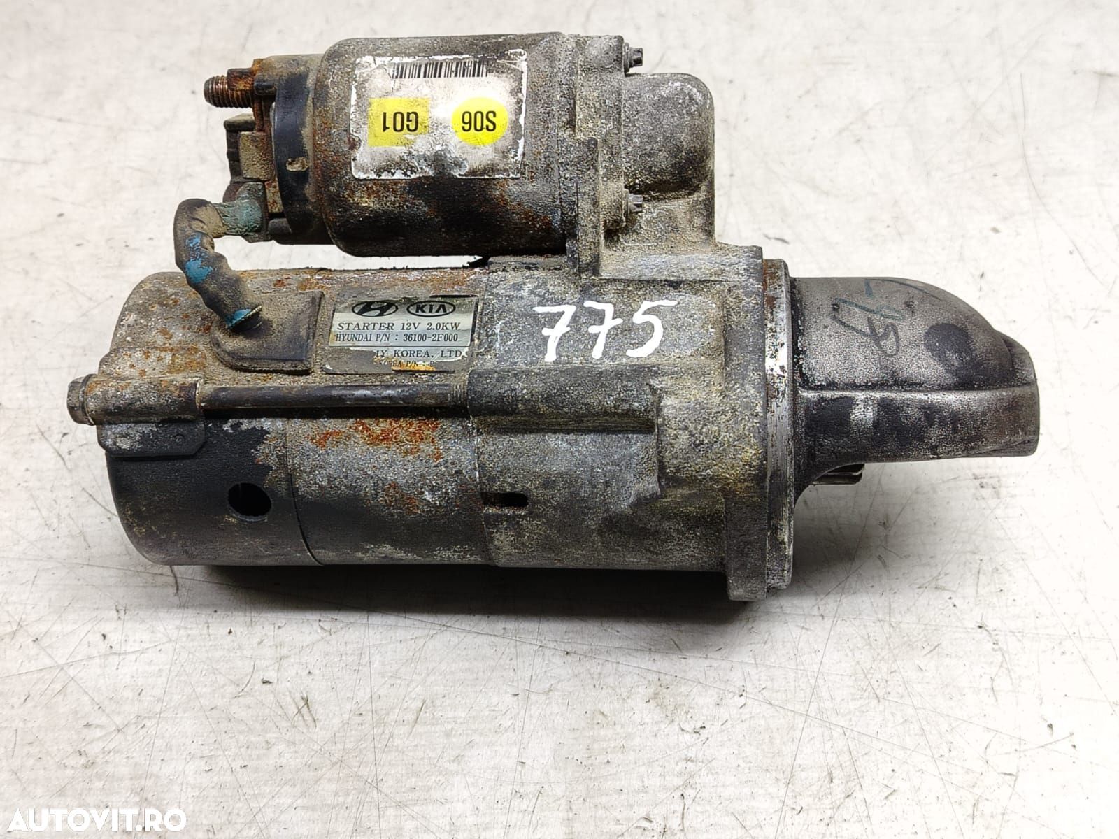 Electromotor 36100-2f000 2.0 crdi d4ha Hyundai ix35 1 [2009 - 2013] - 1