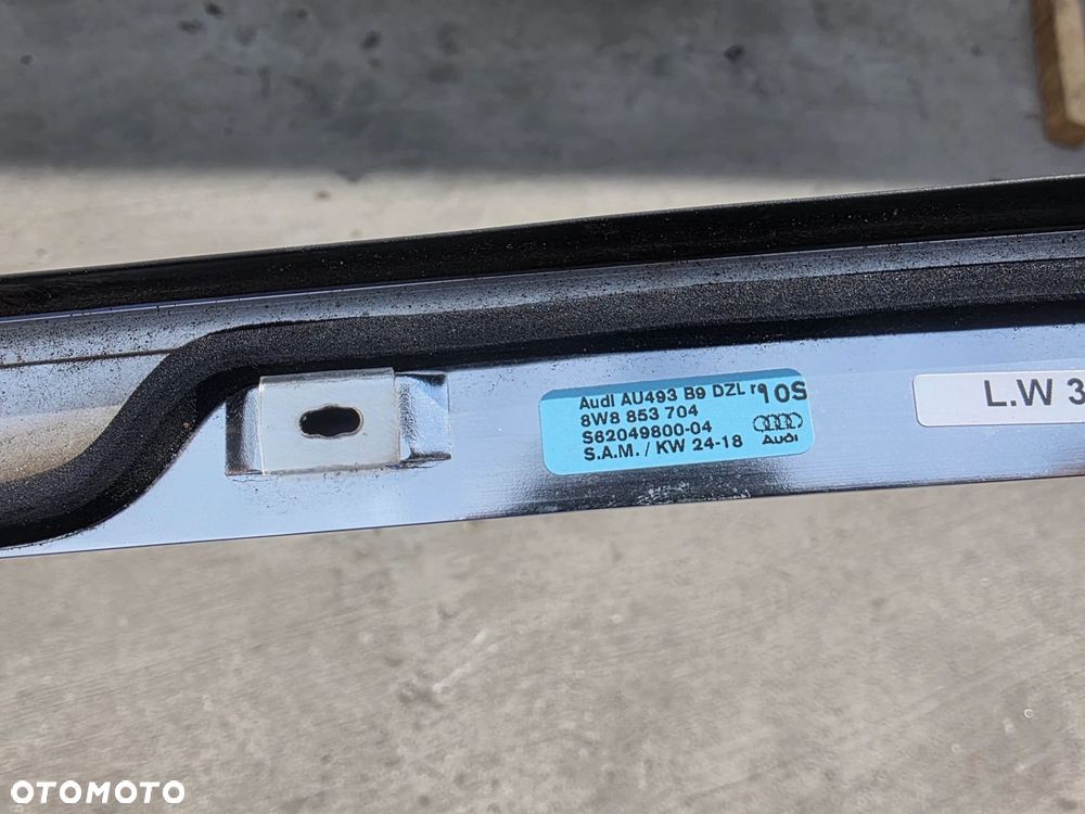 LISTWA CHROM PRAWA KAROSERYJNA AUDI A5 8W SPORTBACK 8W8853704 ORYGINAŁ ! - 12