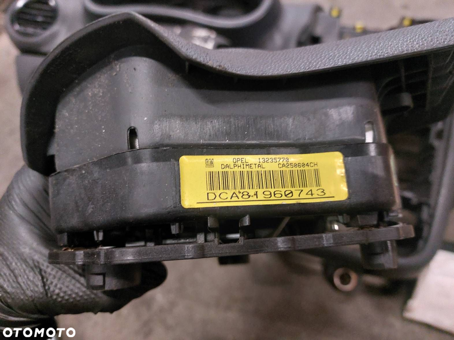 ZESTAW AIRBAG POSTRZAŁOWY OPEL CORSA D 327963935 13235770 13152361 13225280 - 5