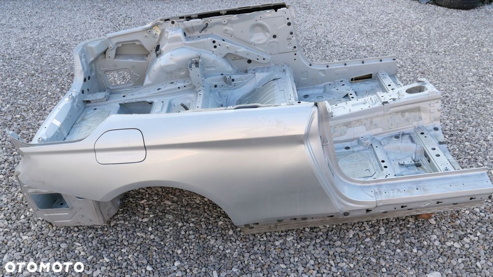 bmw f33 cabrio błotnik tylny prawy z progiem ćwiartka 7347312 - 1