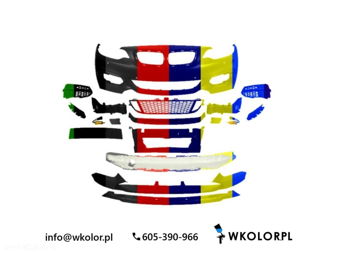 NOWY ZDERZAK BMW 2 2015-2019 LAKIEROWANY W KOLOR - 1