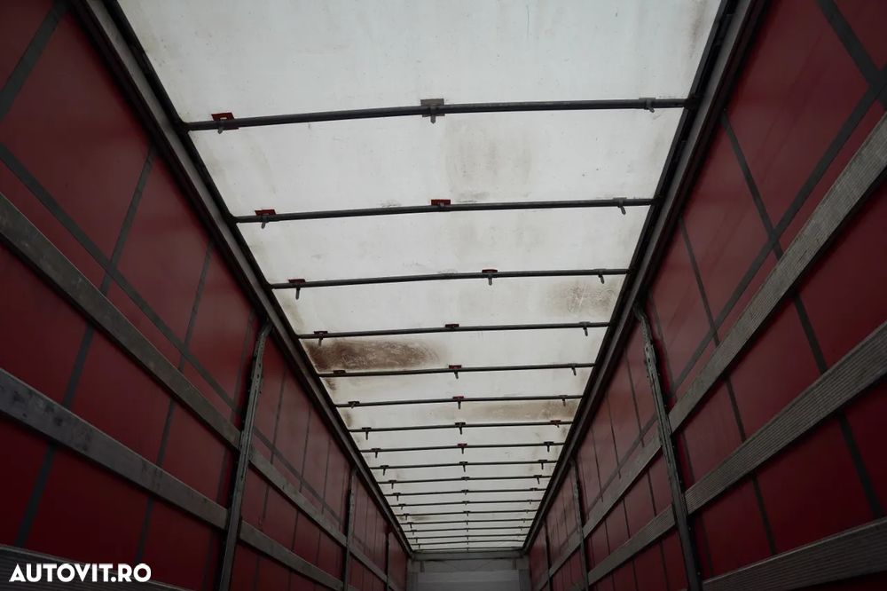 Schmitz Cargobull CORTINĂ / AXĂ RIDICATĂ / ACOPERIȘ RIDICAT / CONTENIER PENTRU PALEȚI - 19