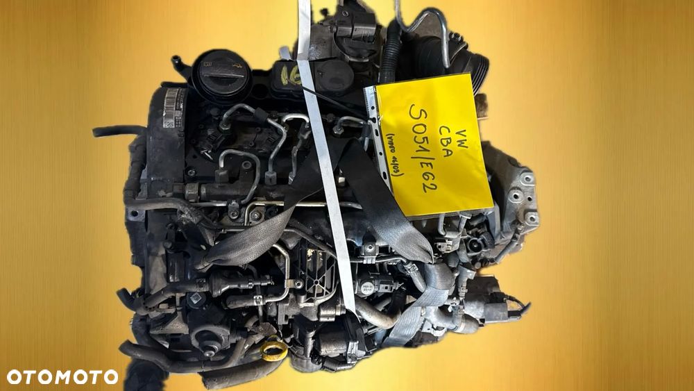 Volkswagen CBA 2.0 diesel silnik kompletny z pełnym osprzętem gotowy do montażu VIDEO PRACY SILNIKA - WHATSAPP LUB LINK W OPISIE - 5