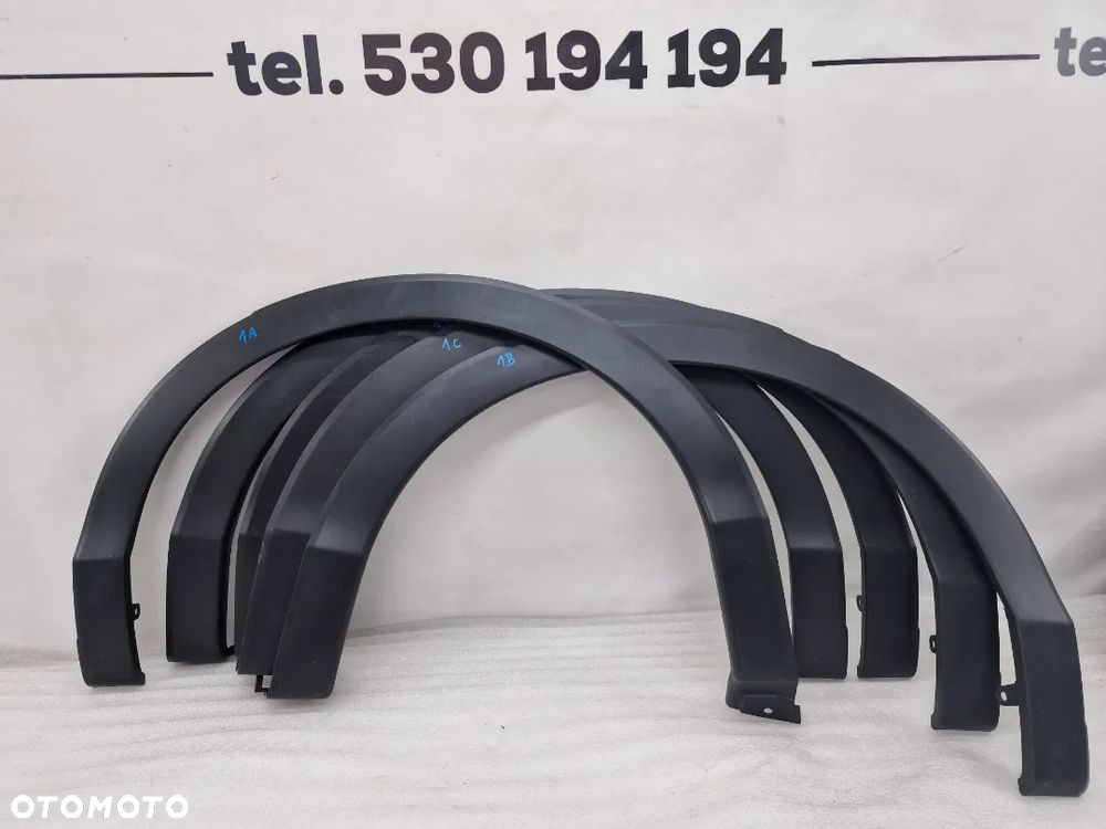 HONDA CIVIC IX HB 11-17 LEWA / PRAWA TYLNA TYLNIA TYŁ LISTWA NAKŁADKA BŁOTNIKA CZARNA , NR 74450TV0-E010-M1 , NR AUKCJI NB1 - 1