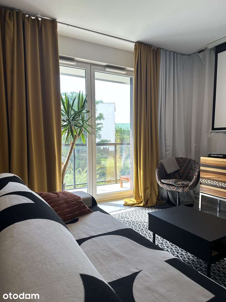 PRZESTRONNE STUDIO 34,72 M² | MIASTECZKO WILANÓW | BRANICKIEGO 21