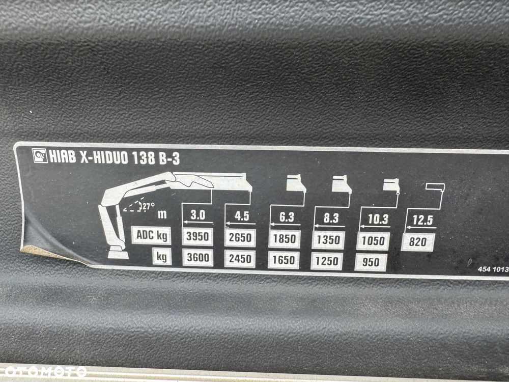 DAF CF 85.410 ATe 6x4 DŻWIG HDS HYDROBURTA OPONY-90% - 19
