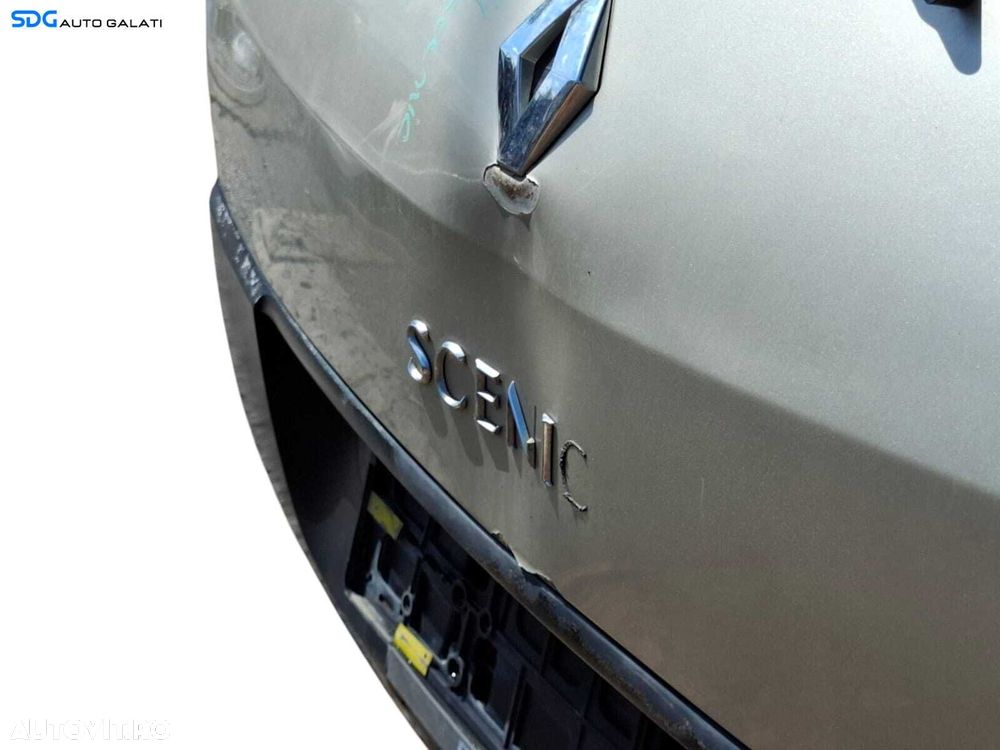 Haion Hayon Portbagaj Dezechipat cu Luneta Geam Sticla Renault Scenic 2 2003 - 2009 (Mici Defecte Ondulatii) [LC0625] - 8