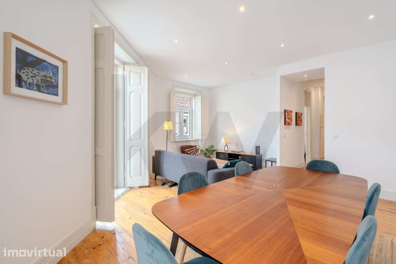 Luminoso Apartamento T2 Renovado na Penha de França, Lisboa - Grande imagem: 3/20