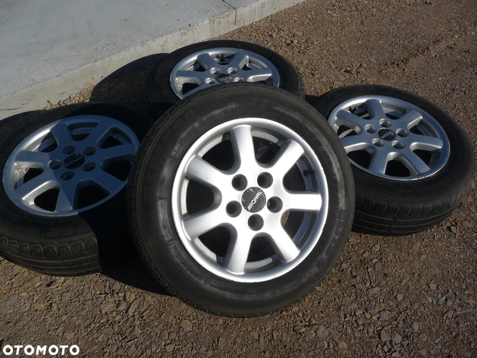 15” - RONAL 5x112 r15 cali - Aluminiowe Felgi ALU - VW Volkswagen SKODA Seat Audi - stan: BDB + GWARANCJA !! + możliwy  MONTAŻ !! - 6