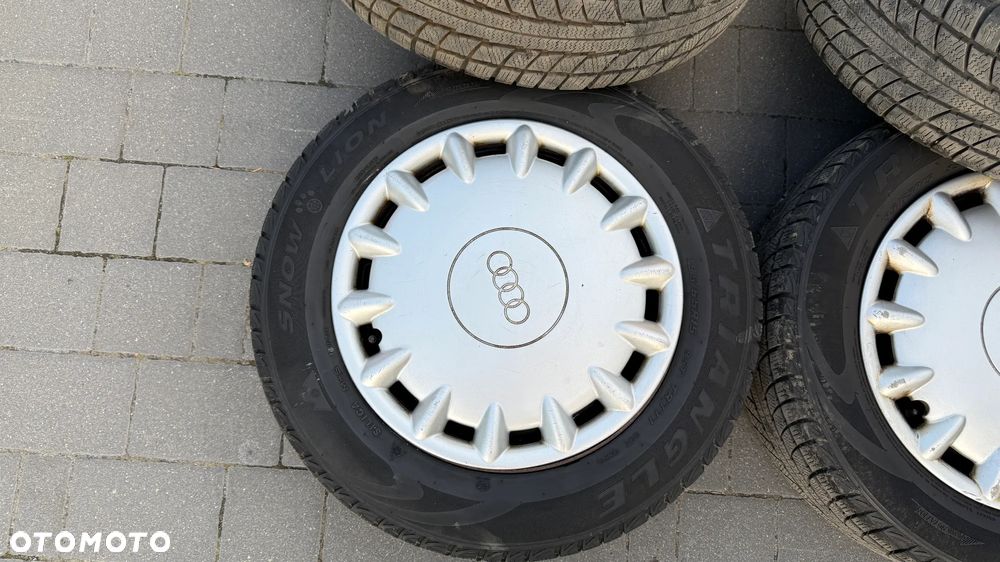 Koła r15 5x112 195/65 ET55 6J felgi audi seat skoda vw stalówki stalowe - 4