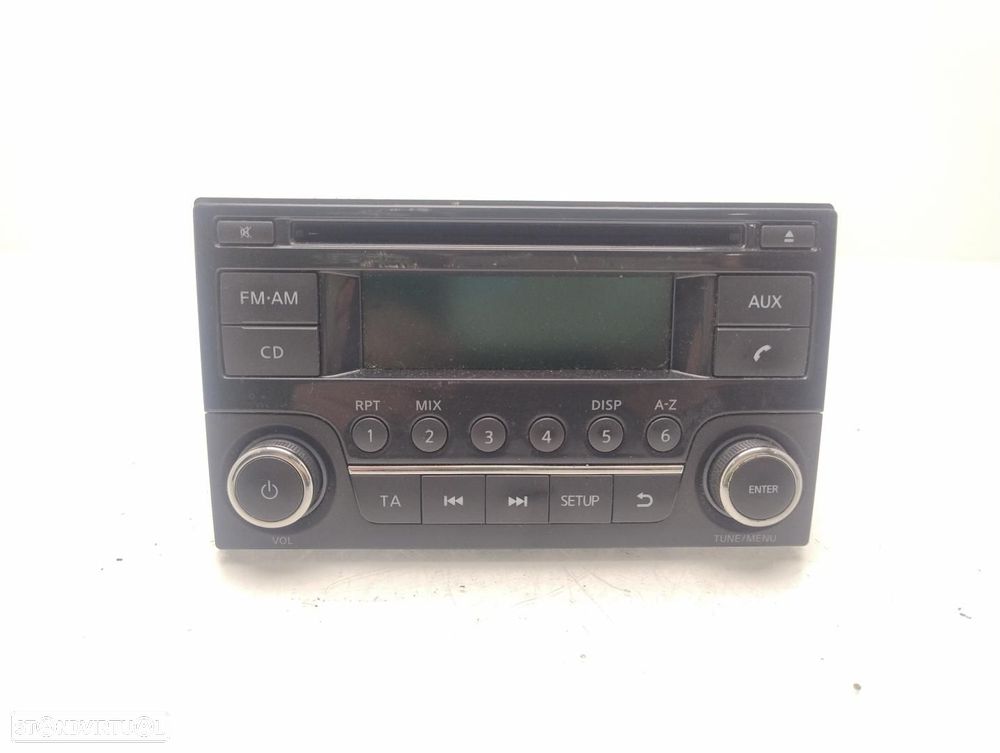 SISTEMA DE ÁUDIO RÁDIO CD NISSAN QASHQAI 2