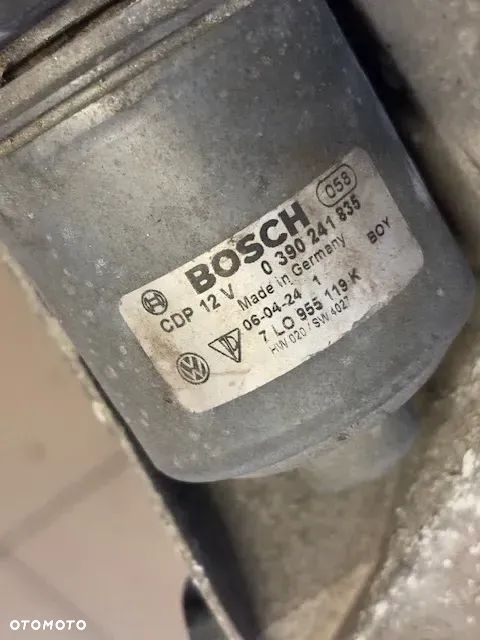 MECHANIZM WYCIERACZEK PRZÓD SILNICZEK VOLKSWAGEN TOUAREG 7L0955119K 7L6955023 - 7