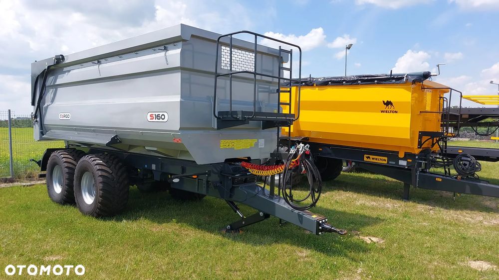 Inny NOWOŚĆ!! Przyczepa rolnicza skorupowa CARGO S160, 16 ton, od dealera, gwarancja! - 19