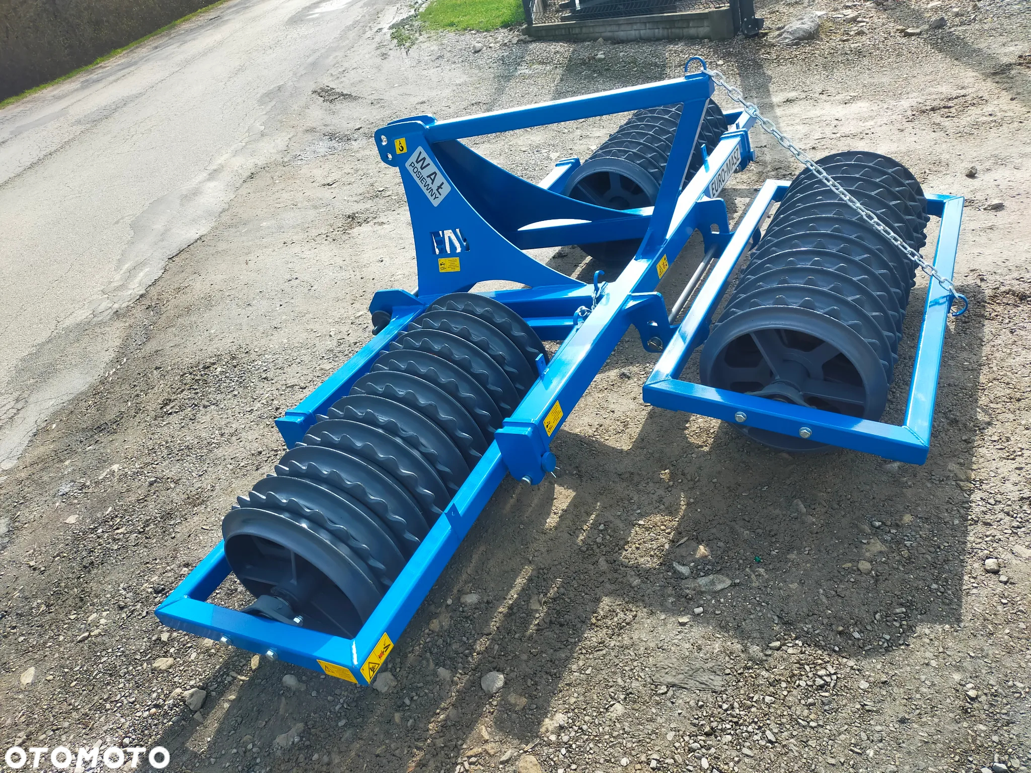 WAŁ POSIEWNY Zawieszany / Ciągany / Pierścienie Cambridge EURO-MASZ 3m / 3,4m - 14