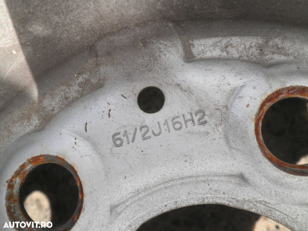 Set jante 16" Mercedes Vito W447 + anvelope 205/65/16 DOT 2024 A4474010101 6.5J ET52 - 3