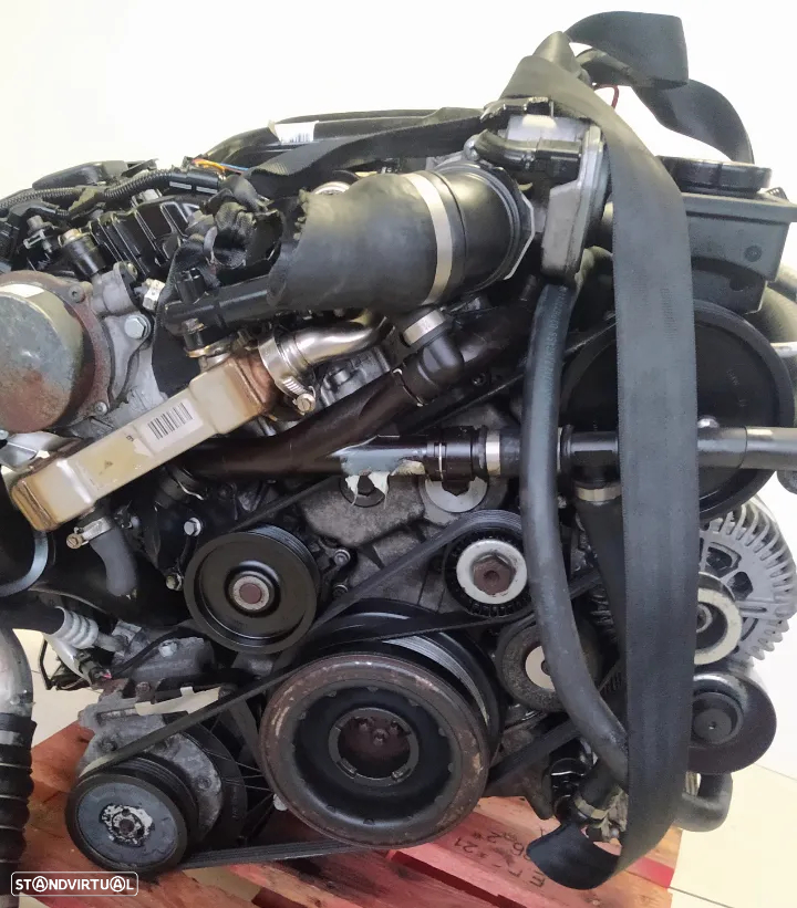 Motor Bmw 530D 231cv E60 M57 306D3 bloco aluminio caixa velocidades 6HP26 - 3