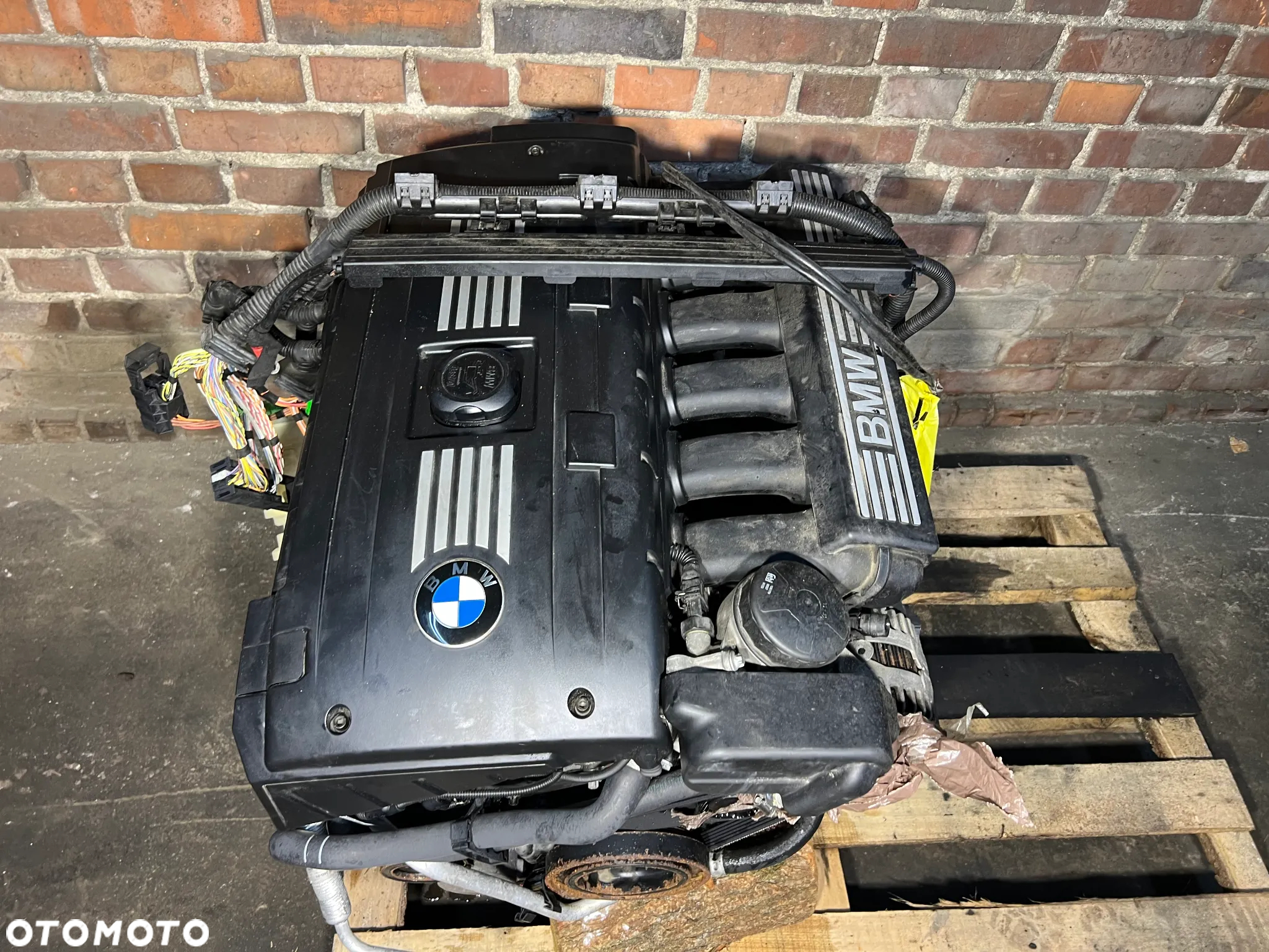 BMW E60 E90 E91 E92 E93 F10 F11  SILNIK N53B30A 195tys km    KOMPLETNY Z WTRYSKAMI INDEKS 09 - 5