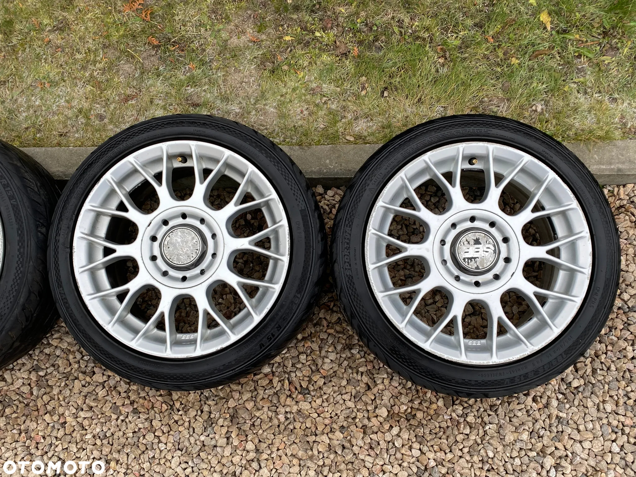 Alufelgi 15 BBS Felgi Aluminiowe VW SKODA AUDI 4x100 7J15h2 ET36 - 4