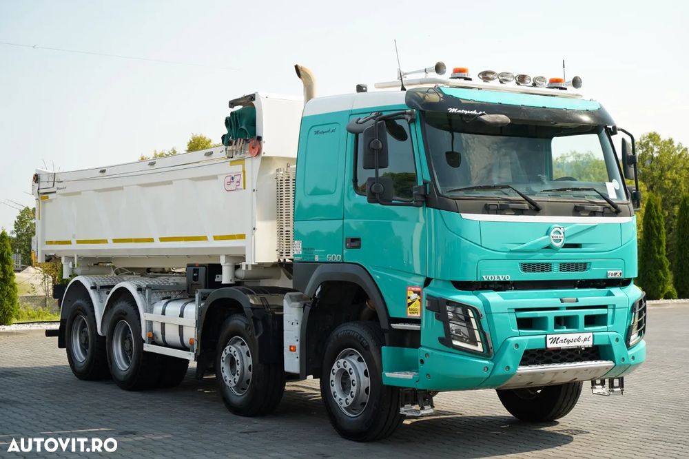 Volvo FMX 500 / 8x4 / HYDROBURTA / BORDMATIC / 2016 / EURO 6 / DUPA CONTRACTUL DE SERVICE - 11