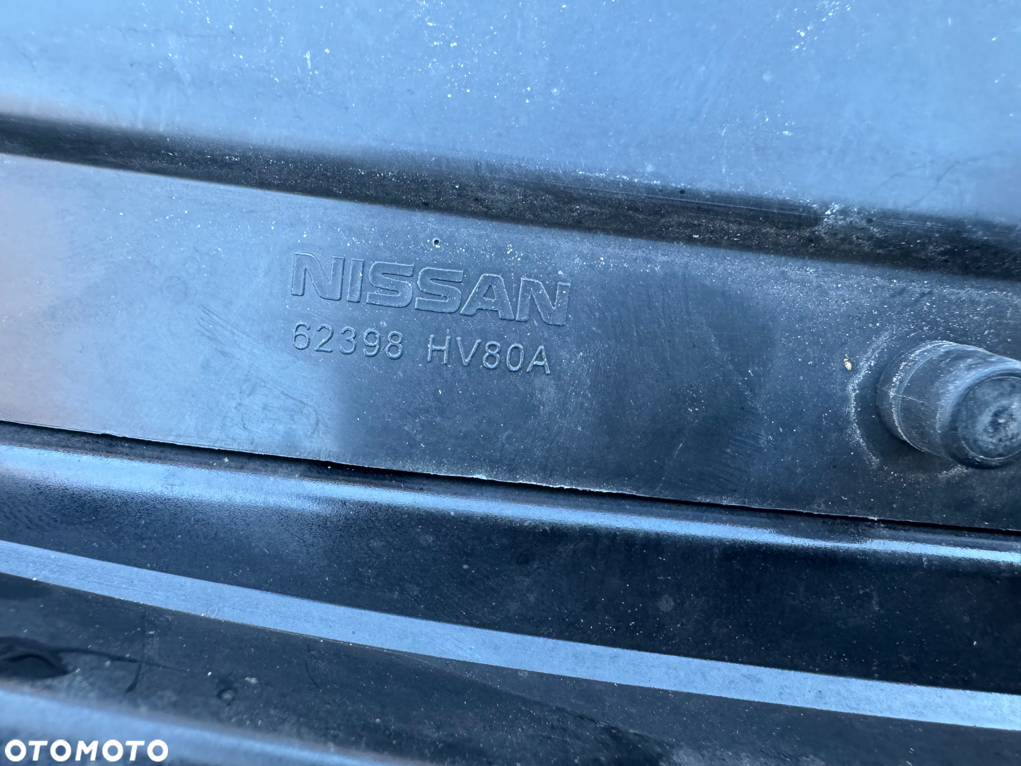 GRILL ATRAPA CHŁODNICY NISSAN QASHQAI II 2 J11 LIFT 17-21 NA RADAR 62310-HV3 62398-HV80A ORYGINAŁ - 10