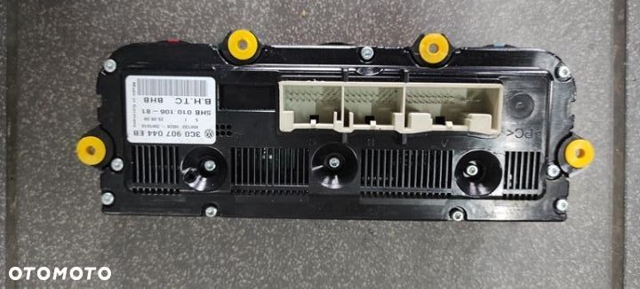 PANEL KLIMATYZACJI VW PASSAT B6 TOURAN 3C0907044EB GRZANE FOTELE - 2