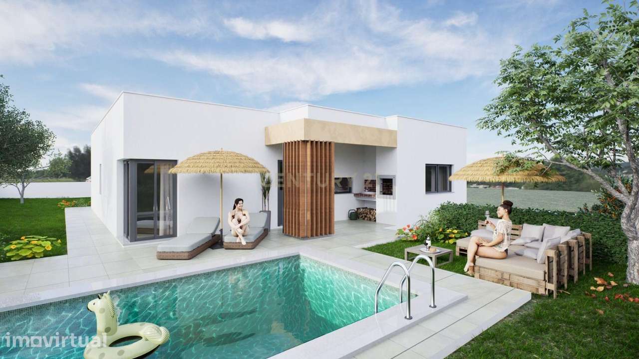Exclusiva Moradia T4 Térrea de Arquitetura Contemporânea com Piscina | - Grande imagem: 2/15