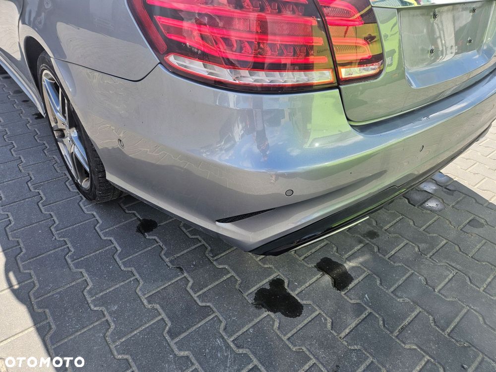 zderzak tyl mercedes w212 amg line sedan kompletny pdc kolor 792 - 5