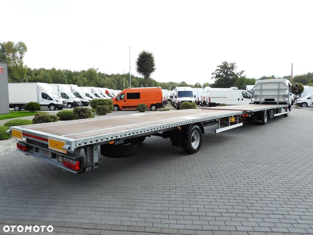 DAF LF 230 SKRZYNIA KONTENEROWIEC + PRZYCZEPA  WEBASTO TEMPOMAT LEDY PNEUMATYKA AUTOMAT  BLIŹNIACZE KOŁA KLIMATYZACJA  230KM - 4