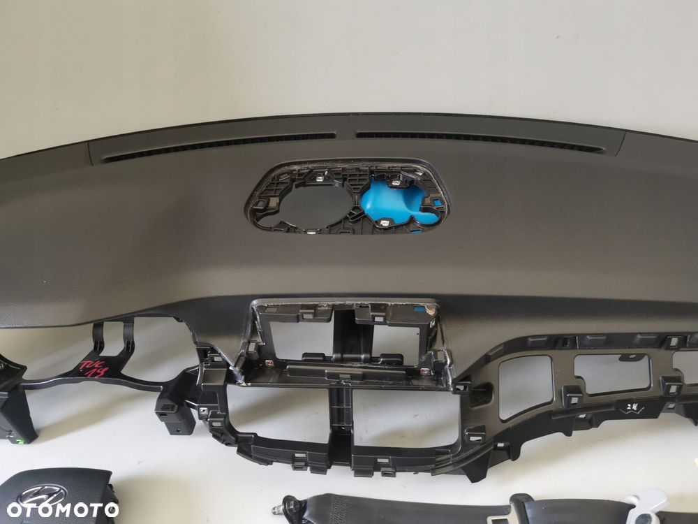 HYUNDAI TUCSON II III LIFT 2018- KONSOLA PODUSZKI PASY DESKA ORG - 6