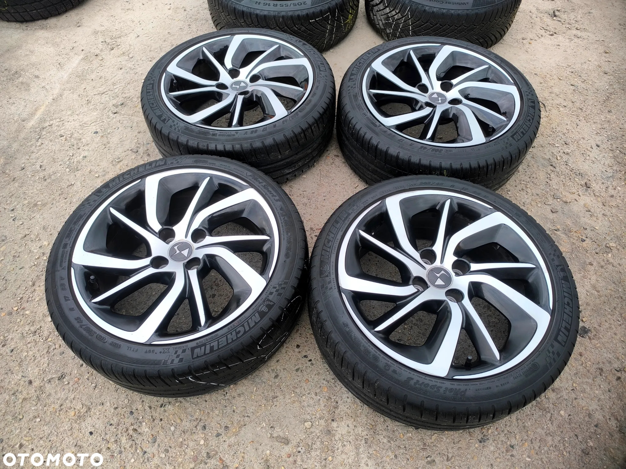 4x108 Felgi Aluminiowe Alufelgi 17 Koła Letnie Lato CITROEN C3 AIRCROSS C3 PICASSO C3 PLURIEL DS3 PEUGEOT 208 207 301 6mm Legnica ALU-RAD 205/45 - 2