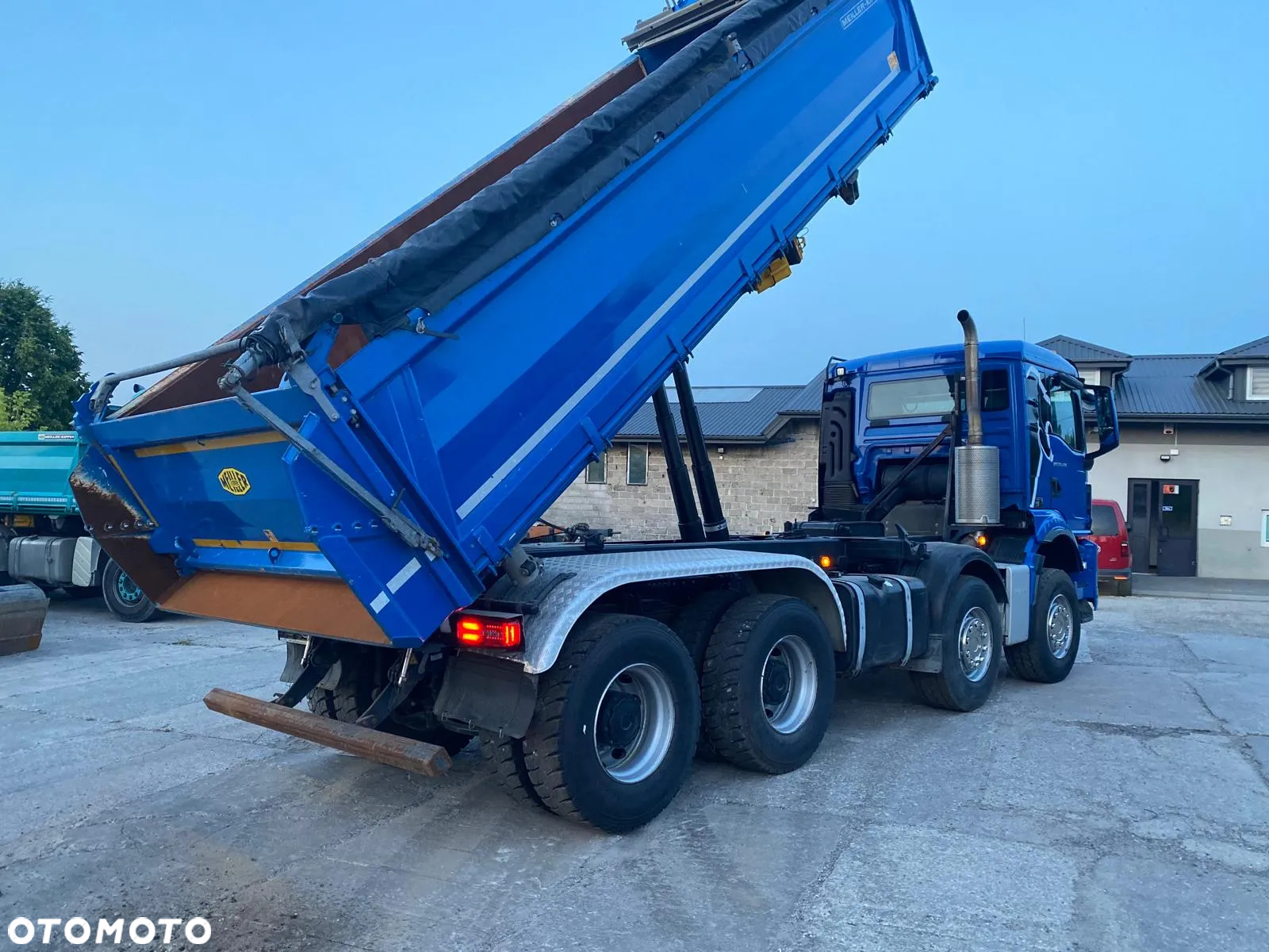 MAN TGS 35.470 8x4 Meiller Kipper + Bordmatik / Retarder / Jak Nowy - 8