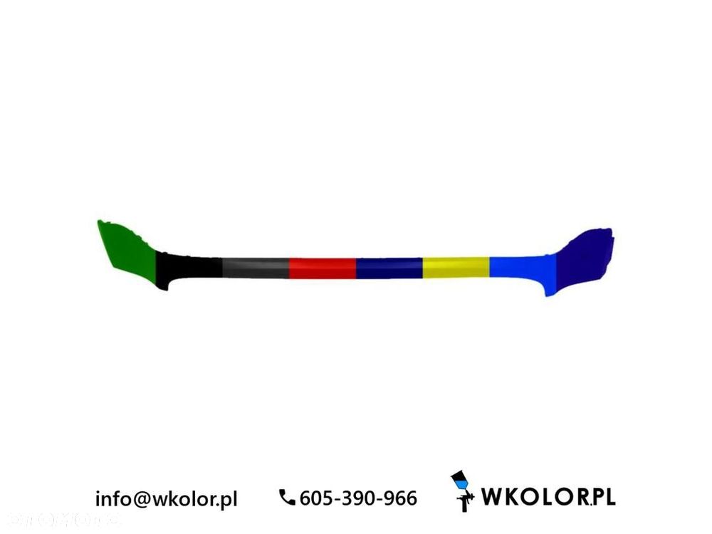 NOWY ZDERZAK JEEP RENEGADE 2014-2018 LAKIEROWANY W KOLOR - 1