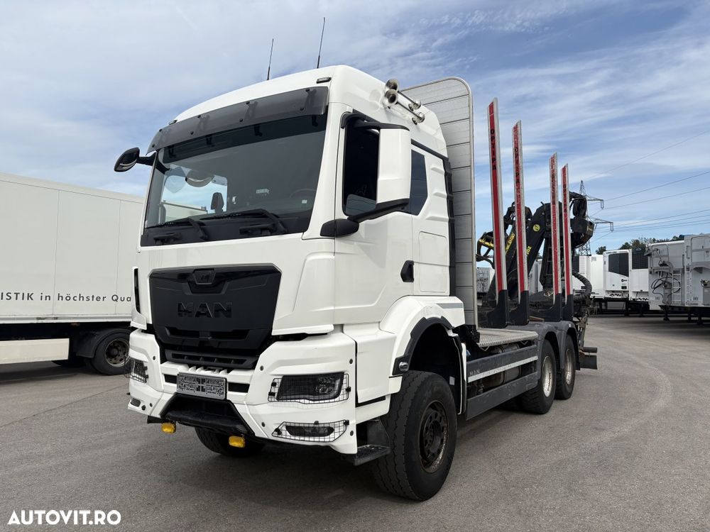 MAN TGS33.510, 6x4,Intarder, macara LIV 12Z, Factura externa - 1