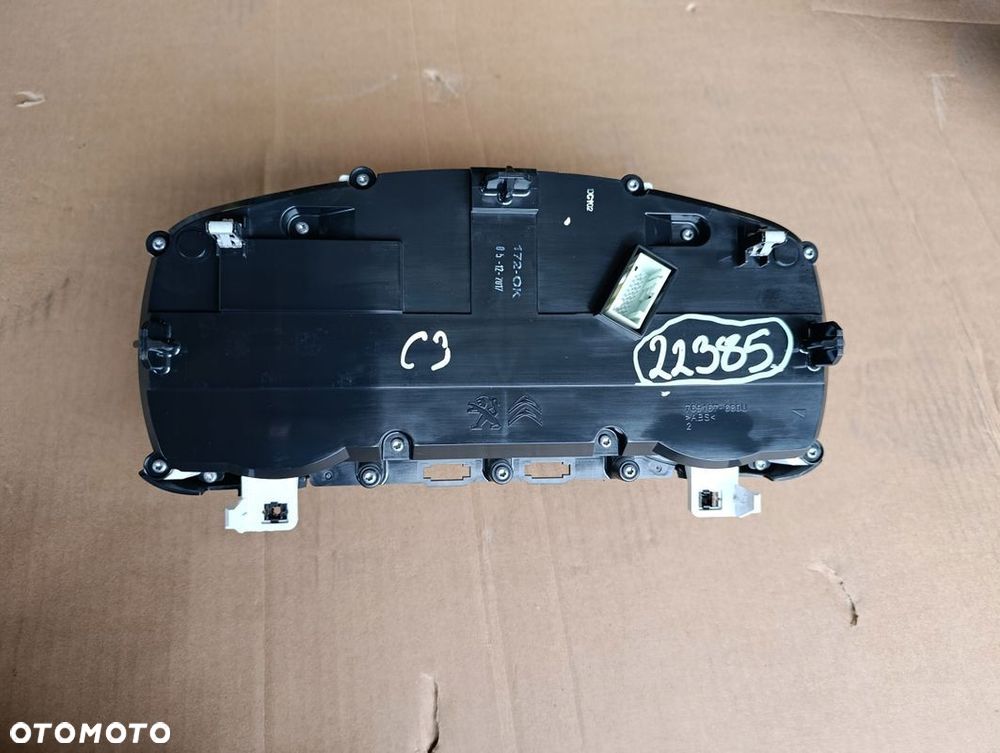 CITROEN C3 III 3 1.2 B LICZNIK PRĘDKOŚCIOMIERZ ZEGARY EUROPA 9813361680 - 4